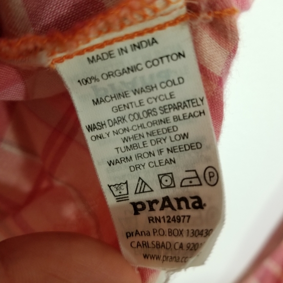🌷3/$20 prAna flannel shirt - Picture 5 of 6